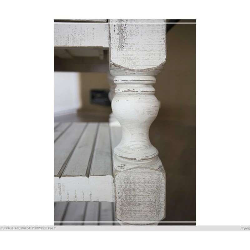 Crafters And Weavers Greenview Rustic Farmhouse Kitchen Island, Solid Wood 7 Crafters And Weavers Greenview Rustic Farmhouse Kitchen Island, Solid Wood - Image 5