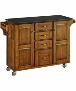 Homestyles Create-a-Cart Wood Kitchen Cart In Brown 5 Homestyles Create-a-Cart Wood Kitchen Cart In Brown -Coast2Coast shop bbd13aa30f015b36 9893 w800 h800 b1 p0
