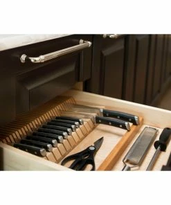 Rev-A-Shelf Wood Trim To Fit Knife Block Drawer Insert Organizer, Natural -Coast2Coast shop bbf12b260e7a5d2c 8003 w800 h800 b0 p0