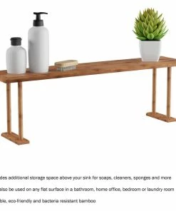 Lavish Home Bamboo Sink Shelf Countertop Organizer 10 Lavish Home Bamboo Sink Shelf Countertop Organizer -Coast2Coast shop bc11b9a30c61cb5b 7168 w800 h800 b1 p0