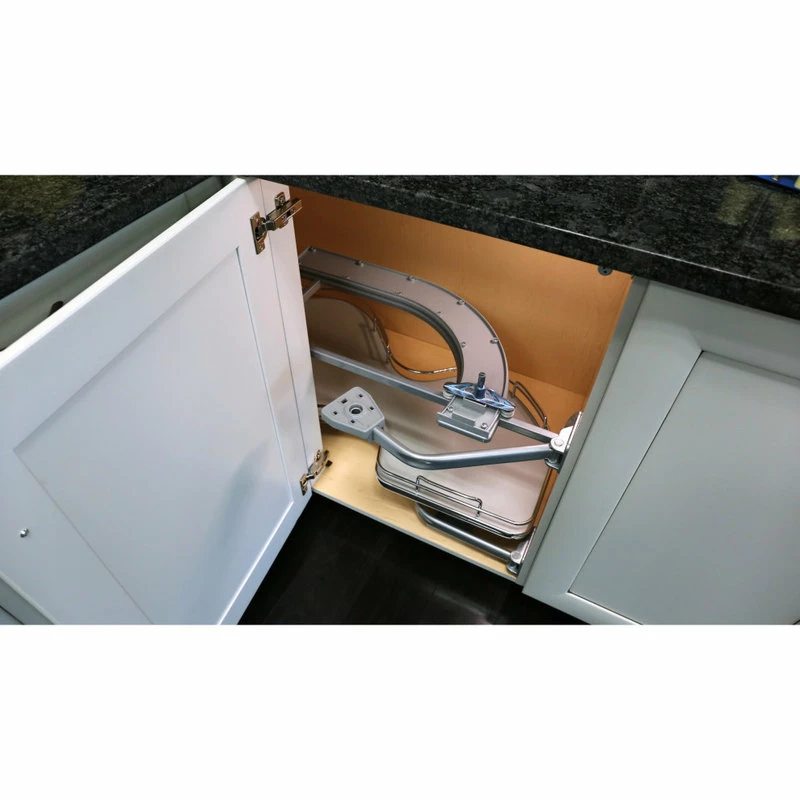 Rev-A-Shelf Solid Surface 2-Shelf Blind Corner Organizer For Blind Left Cabinet, 33" 9 Rev-A-Shelf Solid Surface 2-Shelf Blind Corner Organizer For Blind Left Cabinet, 33" - Image 7