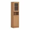 Pemberly Row 63" Tall Slim Open Shelf Plus Top Kitchen Pantry In Beige Wood -Coast2Coast shop be51dffd01cbf77c 2304 w800 h800 b1 p0