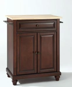 Crosley Cambridge Natural Wood Top Portable Kitchen Island, Vintage Mahogany Finish 9 Crosley Cambridge Natural Wood Top Portable Kitchen Island, Vintage Mahogany Finish -Coast2Coast shop bf11672706463a11 0166 w800 h800 b0 p0