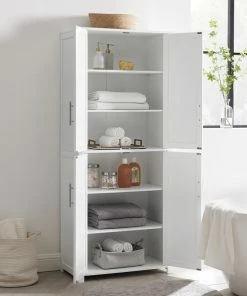 Crosley Savannah Tall Pantry, White -Coast2Coast shop c171e94e03b513d0 9636 w800 h800 b0 p0