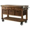 Acme Furniture Kaif Cart, Distress Chestnut Finish -Coast2Coast shop c19113cf0b3c0931 1091 w800 h800 b1 p0