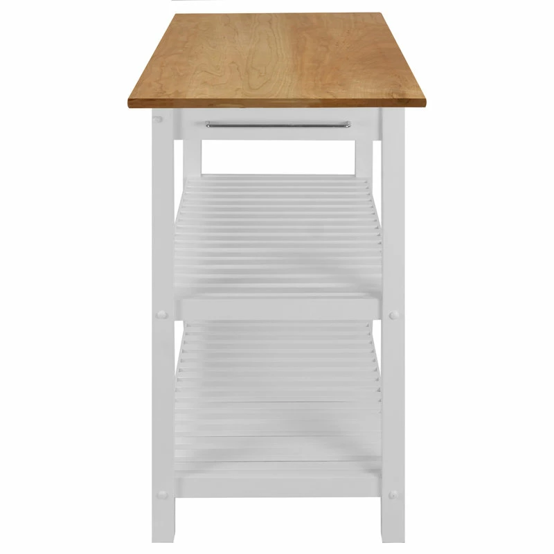 Casual Home Kitchen Island With Solid American Cherry Top 5 Casual Home Kitchen Island With Solid American Cherry Top - Image 3