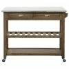 Burnham Home Designs Drop Leaf Stainless Steel Kitchen Cart -Coast2Coast shop c601ce690800e95e 5124 w800 h800 b1 p0