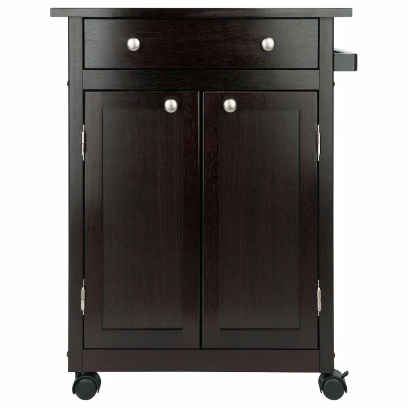 Winsome Savannah Utility Kitchen Cart, Espresso 6 Winsome Savannah Utility Kitchen Cart, Espresso - Image 4