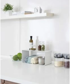 Yamazaki Home Stackable Countertop Shelf, Steel, Small, Holds 6.6 Lbs, Stackable, White, Small 22 Yamazaki Home Stackable Countertop Shelf, Steel, Small, Holds 6.6 Lbs, Stackable, White, Small -Coast2Coast shop c7e1f966025ad527 9581 w800 h800 b0 p0