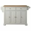 Crosley Alexandria Natural Wood Top Kitchen Island, White Finish 2 Crosley Alexandria Natural Wood Top Kitchen Island, White Finish -Coast2Coast shop c871109a065caf8c 2038 w800 h800 b1 p0