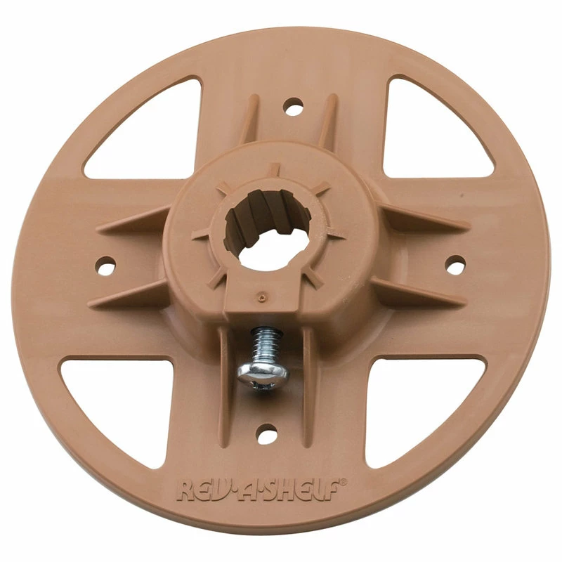 Rev-A-Shelf Banded Wood Pie Cut 2-Shelf Lazy Susans For Corner Base Cabinets 6 Rev-A-Shelf Banded Wood Pie Cut 2-Shelf Lazy Susans For Corner Base Cabinets - Image 4