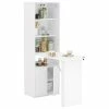 Boahaus Gunsan Multipurpose Modern Wood Storage Cabinet With Desk In White -Coast2Coast shop ca312dcf0396cb3f 9029 w800 h800 b1 p0