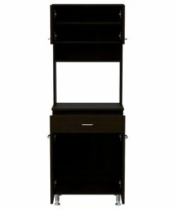Tuhome Furniture Tuhome Engineered Wood Black Della 60 Pantry 9 Tuhome Furniture Tuhome Engineered Wood Black Della 60 Pantry -Coast2Coast shop cb311a3a001b8a0b 4811 w800 h800 b1 p0