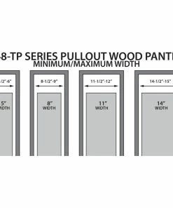 Rev-A-Shelf Wood Tall Cabinet Pull Out Pantry Organizer With Soft Close, 11" -Coast2Coast shop cd4149e40e7a5d0f 8041 w800 h800 b1 p0