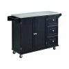 Hawthorne Collections Stainless Steel Top Kitchen Cart In Black -Coast2Coast shop ce7157ff0892a5db 8235 w800 h800 b1 p0