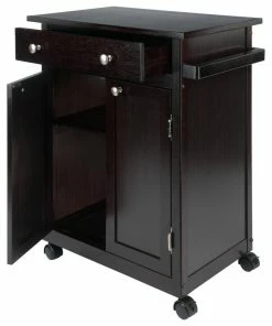 Winsome Savannah Utility Kitchen Cart, Espresso 14 Winsome Savannah Utility Kitchen Cart, Espresso -Coast2Coast shop d001000c01bcd703 8726 w800 h800 b1 p0