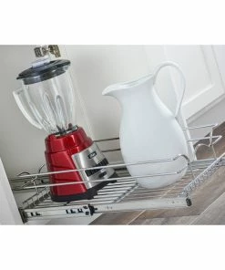 Rev-A-Shelf Single Tier Bottom Mount Pull Out Steel Wire Organizer, 11.75" -Coast2Coast shop d431ecda025857c9 8038 w800 h800 b0 p0