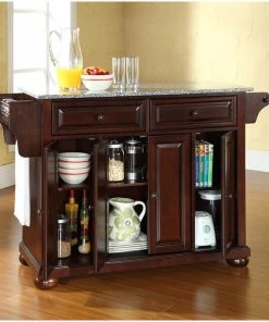 Crosley Alexandria Solid Granite Top Kitchen Island, Vintage Mahogany Finish 10 Crosley Alexandria Solid Granite Top Kitchen Island, Vintage Mahogany Finish -Coast2Coast shop d6413c9b0b0d8ab8 0809 w800 h800 b0 p0