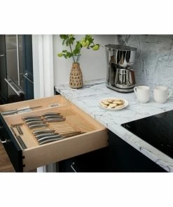 Rev-A-Shelf Wood Trim To Fit Knife Block Drawer Insert Organizer, Natural -Coast2Coast shop e791231b0e7a5d2e 8003 w800 h800 b0 p0