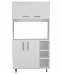 FM FURNITURE Colorado Pantry Cabinet, White