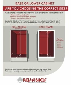 Rev-A-Shelf Wood Tall Cabinet Pull Out Pantry Organizer With Soft Close, 11" -Coast2Coast shop ea31a77c0e7a5d15 8041 w800 h800 b1 p0