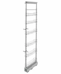 Rev-A-Shelf Adjustable Pantry System For Tall Pantry Cabinets, 4.5"
