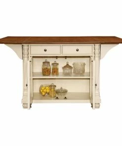 Coaster Home Furnishings Coaster Slater Drop Leaf Kitchen Island In Brown And Buttermilk -Coast2Coast shop ea61b21b00d6c5d9 4244 w800 h800 b1 p0