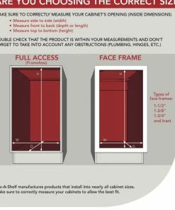 Rev-A-Shelf Two-Tier Knife Block Pull Out Organizers With Soft Close, Gray, 10.25" 10 Rev-A-Shelf Two-Tier Knife Block Pull Out Organizers With Soft Close, Gray, 10.25" -Coast2Coast shop ef31191a02585732 8032 w800 h800 b0 p0