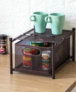 Home Zone Living Under Sink Sliding Basket Organizer, Vertical Divider 16 Home Zone Living Under Sink Sliding Basket Organizer, Vertical Divider -Coast2Coast shop f0c176fa0e432ca9 9716 w800 h800 b0 p0