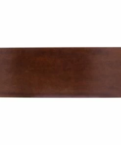 SEI Furniture Lenton Barn-Door Kitchen Island, Dark Brown And White -Coast2Coast shop f2c157730dc59395 1206 w800 h800 b1 p0