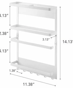 Yamazaki Home Magnetic Organizer, Steel, Magnetic 17 Yamazaki Home Magnetic Organizer, Steel, Magnetic -Coast2Coast shop f3016f4d025adc08 9463 w800 h800 b1 p0