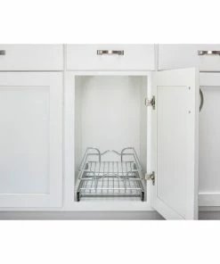 Rev-A-Shelf Single Tier Bottom Mount Pull Out Steel Wire Organizer, 11.75" -Coast2Coast shop f311530e025857c0 8038 w800 h800 b0 p0