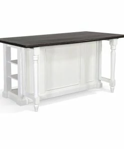 Sunny Designs, Inc. Carriage House Kitchen Island With 13" Drop Leaf