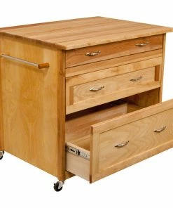 Catskill Craftsmen 3 Drawer Kitchen Cart In Natural Birch 10 Catskill Craftsmen 3 Drawer Kitchen Cart In Natural Birch -Coast2Coast shop f4b1b0d507506f29 3529 w800 h800 b1 p0