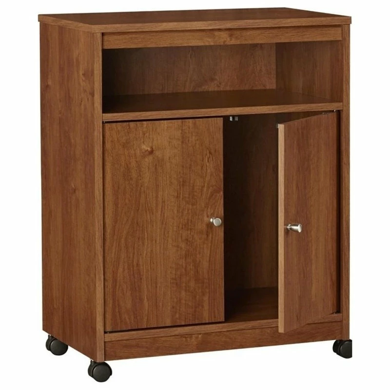 Ameriwood Home Altra Furniture Landry Microwave Cart In Bank Alder 7 Ameriwood Home Altra Furniture Landry Microwave Cart In Bank Alder - Image 5