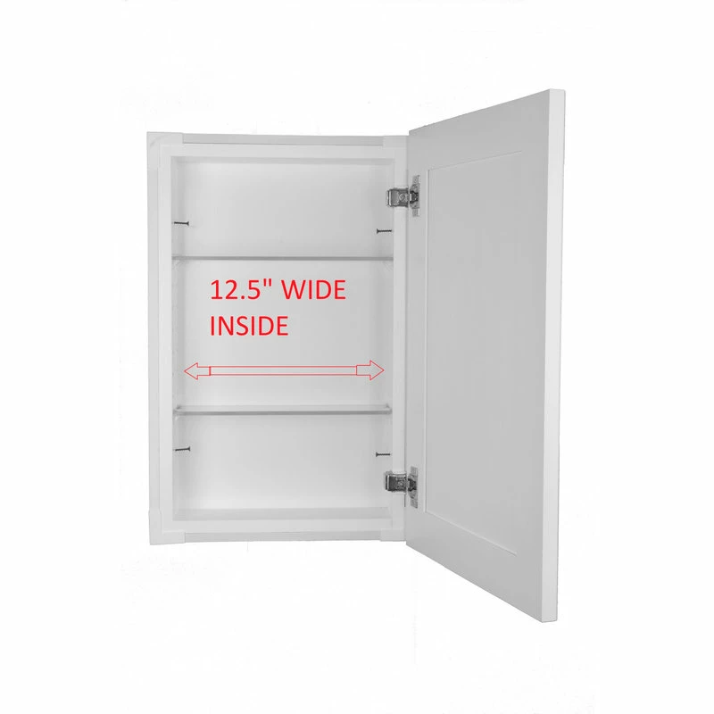 Timber Tree Cabinets Fruitville Shaker Frameless Recessed Unfinished Wood Pantry Cabinet, 14x56 8 Timber Tree Cabinets Fruitville Shaker Frameless Recessed Unfinished Wood Pantry Cabinet, 14x56 - Image 6