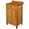 Catskill Craftsmen Butcher Block Cart With Backsplash -Coast2Coast shop fb2188360dffd89f 2814 w800 h800 b1 p0