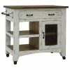 Crafters And Weavers Greenview Solid Wood Kitchen Island, Distressed White, 39" 2 Crafters And Weavers Greenview Solid Wood Kitchen Island, Distressed White, 39" -Coast2Coast shop fb91eecb0bc6685a 3053 w800 h800 b1 p0