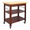 Catskill Craftsmen Roll About Kitchen Cart In Cherry Stain -Coast2Coast shop fc211aa40862d214 3542 w800 h800 b1 p0