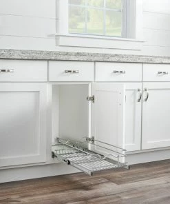 Rev-A-Shelf Single Tier Bottom Mount Pull Out Steel Wire Organizer, 11.75" -Coast2Coast shop fcb140ea025857c6 8038 w800 h800 b0 p0