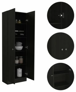 FM FURNITURE Virginia Storage Cabinet, Black Wengue 10 FM FURNITURE Virginia Storage Cabinet, Black Wengue -Coast2Coast shop fe910b1b03515890 1837 w800 h800 b1 p0