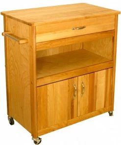 Catskill Craftsmen Wide Cuisine Kitchen Cart
