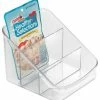 IDesign Linus Packet Kitchen Organizer, Clear