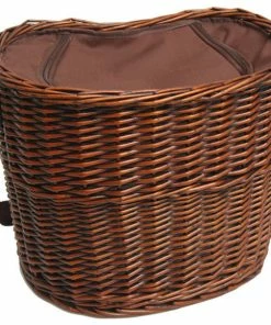 Picnic & Beyond Traditional Round Willow Cooler Basket